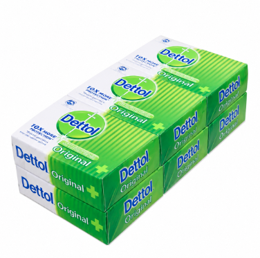 : Dettol adulte savon ( paquet de 6 pièces)
