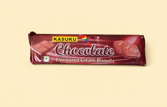 KASUKU BISCUIT CHOCOLATE PAQUET DE 24 PIECES